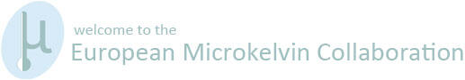 Logo for the European Microkelvin Collaboration